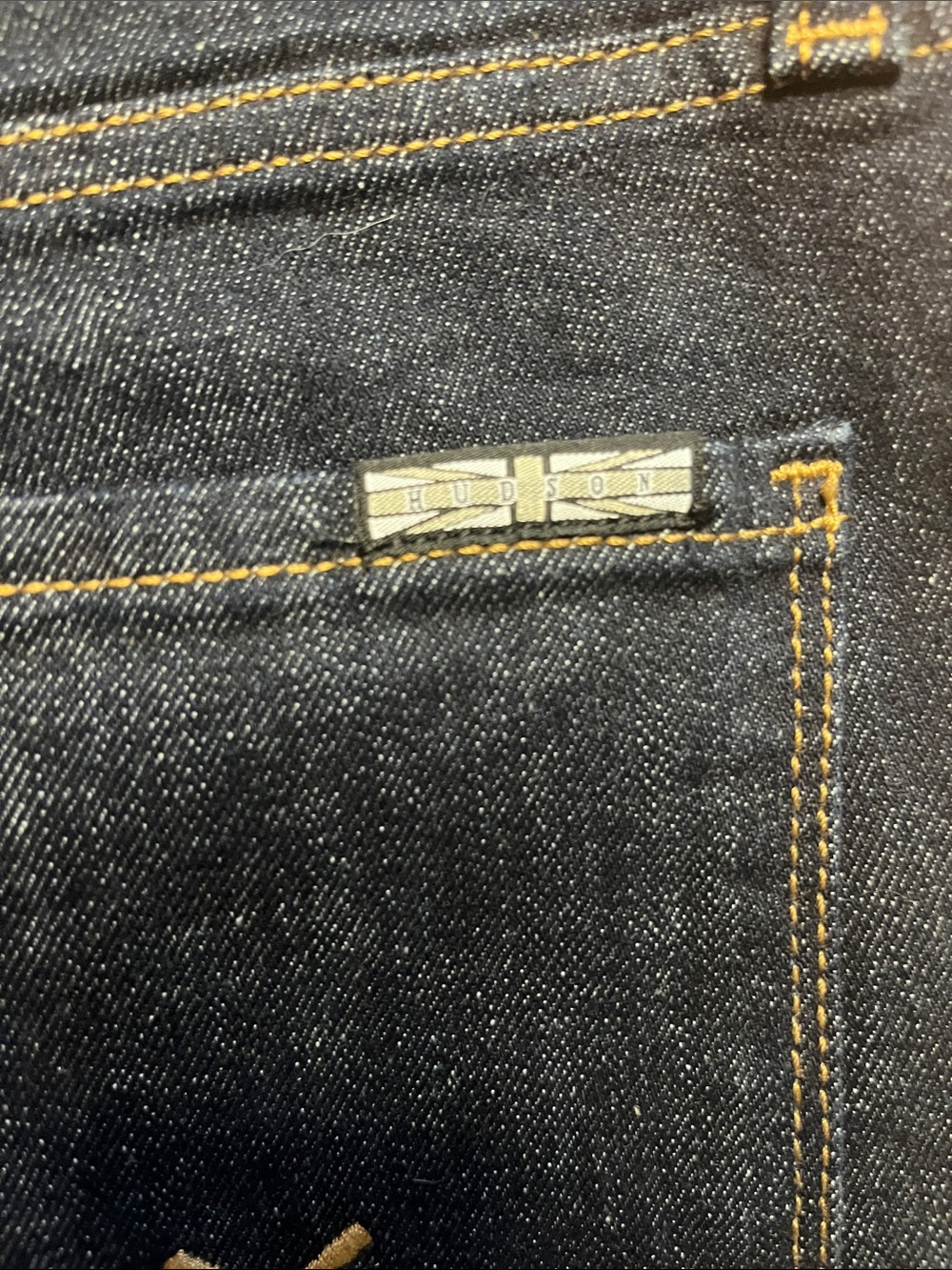 Hudson Rosalie Wide Leg Jeans Indigo Rinse Women’s Size 31 Like New - Picture 8 of 10